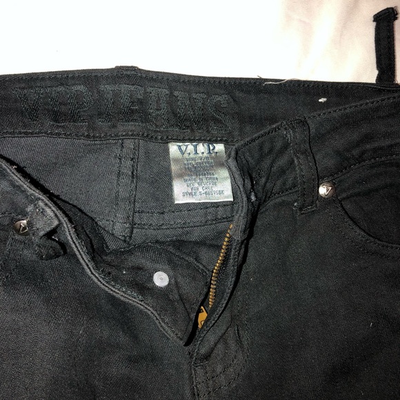 Black Ripped Jeans - Picture 2 of 3